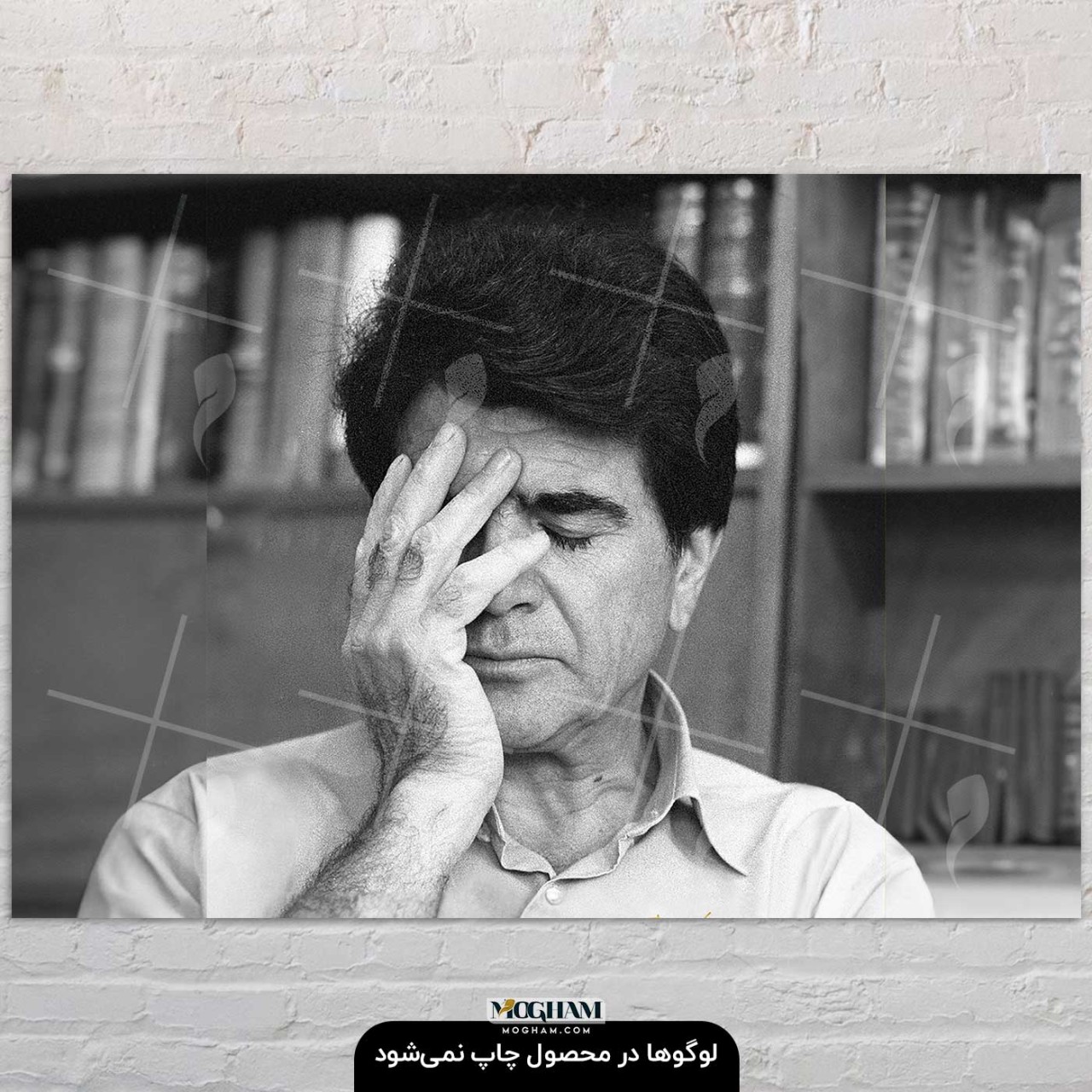 تابلو شاسی چوبی طرح شجریان