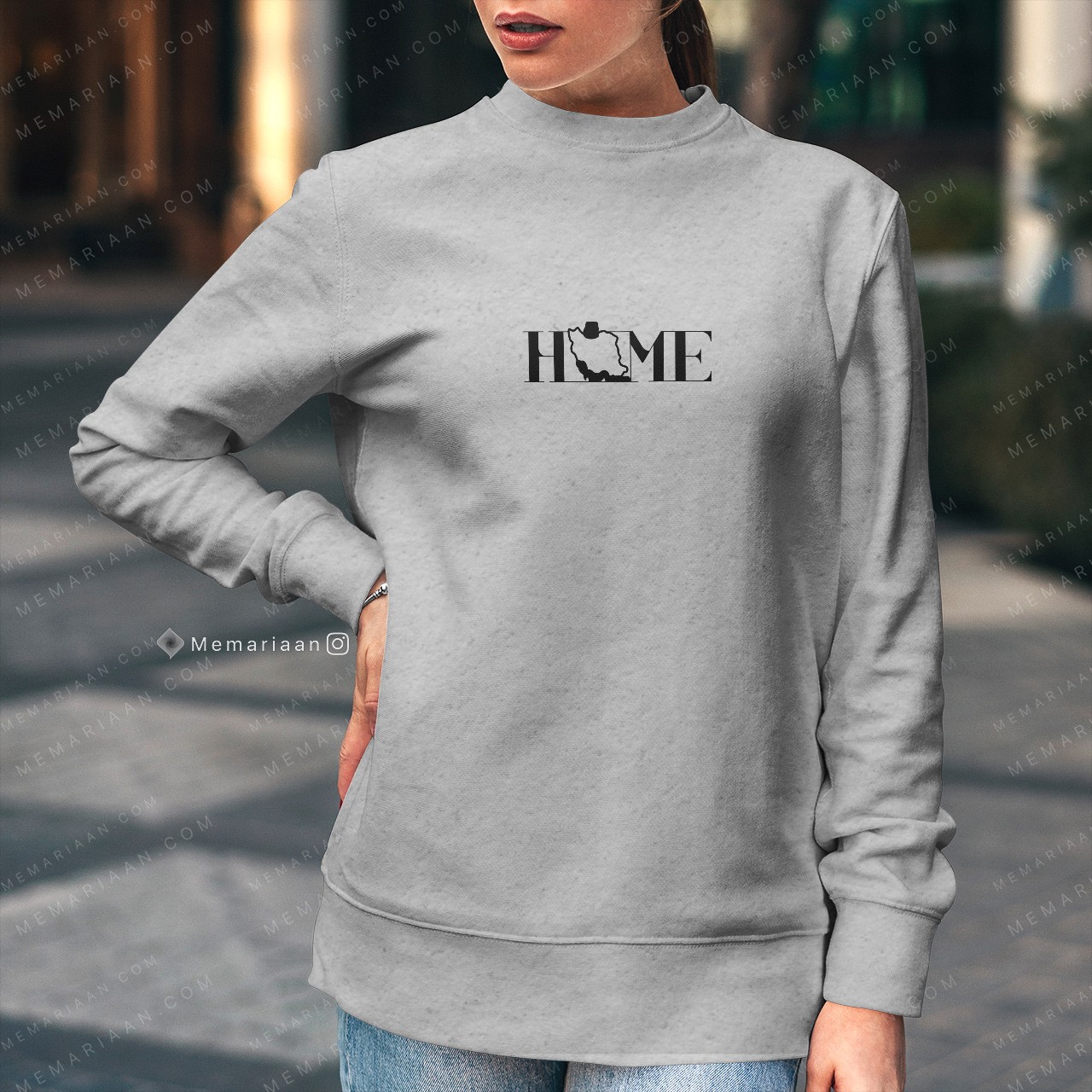 سویشرت دورس طرح Home ایران