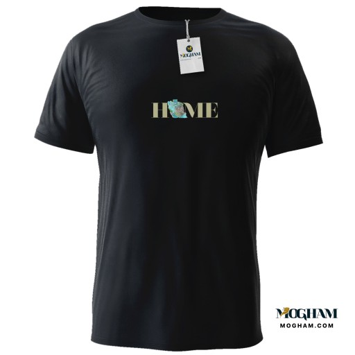 تیشرت مردانه طرح HOME به تصویر ناسا