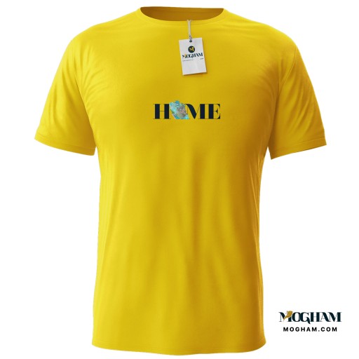 تیشرت مردانه طرح HOME به تصویر ناسا