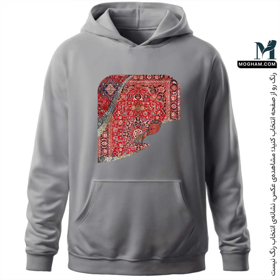 هودی کلاه دار فرش ایرانی و خوشنویسی پارسی